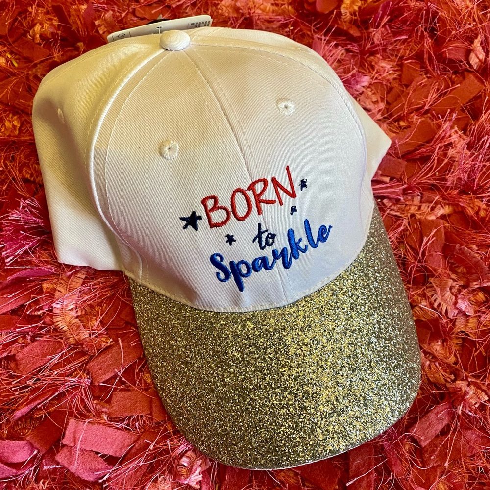 NWT Born to Sparkle Hat